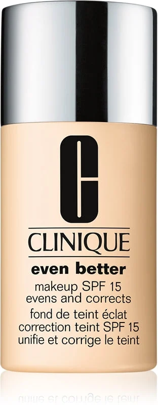 Clinique Even Better™  Evens and Corrects fondotinta correttore SPF 15 colore WN 04 Bone 30 ml