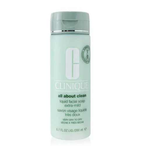 Clinique Detergenti liquidi Sapone Viso per pelli secche o molto secche (Liquido Extra Delicato) 200 ml