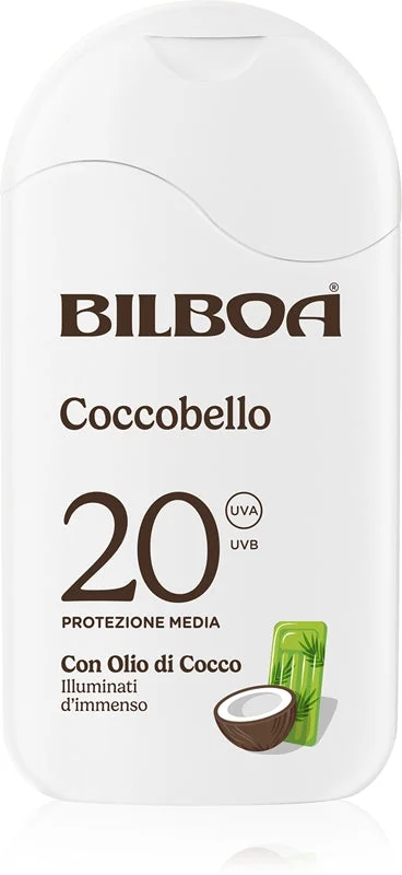 Bilboa Coccobello Latte latte abbronzante con olio di cocco SPF 20 200 ml