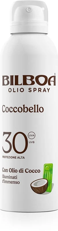 Bilboa Coccobello spray abbronzante con olio di cocco SPF 30 150 ml