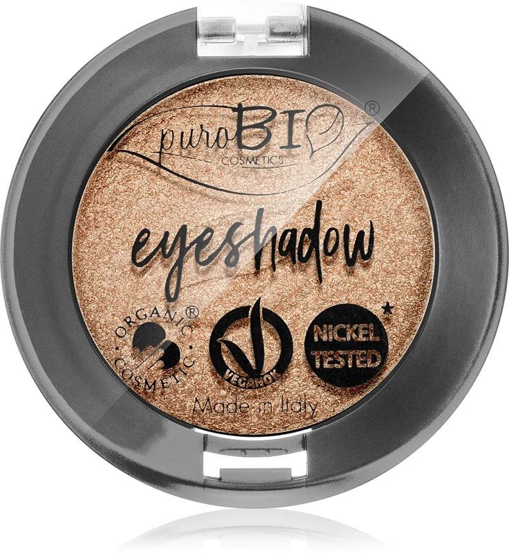 puroBIO Cosmetics Compact ombretti colore 01 Sparkling Wine 2,5 g