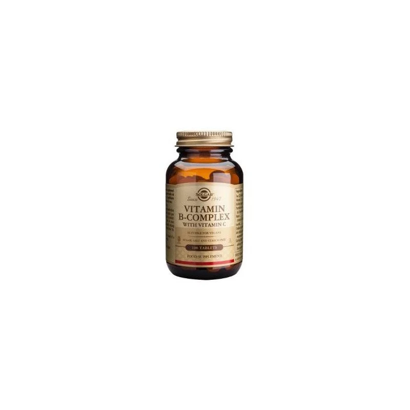 Solgar B-Complex con Vitamina C Vitalità Sonno 100 compresse