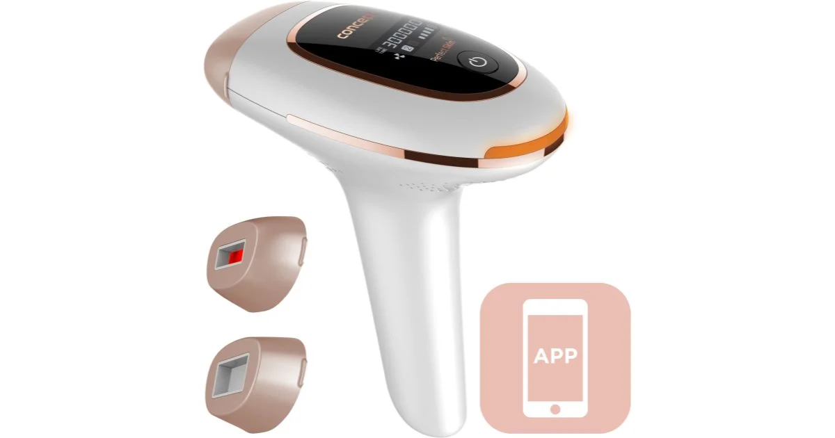 Concept Il3020 Ipl Perfect Skin Epilatore Ipl Per Corpo, Viso, Zona Bikini E Ascelle Bianco E Rosa Dorato