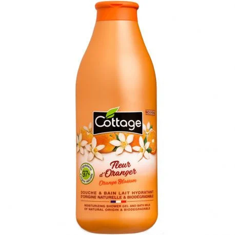 Cottage Gel doccia idratante cremoso ai fiori d'arancio 750 ml