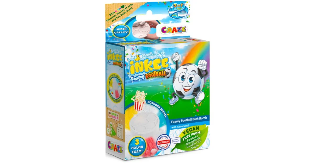 Craze INKEE Foamy Football bomba da bagno per bambini