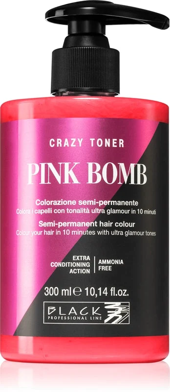 Black Professional Line Crazy Toner tinta per capelli Pink Bomb 300 ml