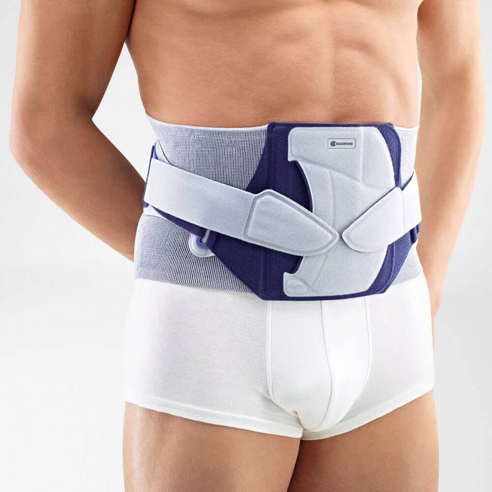 Bauerfeind LumboLoc Forte Ortesi di stabilizzazione per colonna vertebrale Titanio Taglia 6