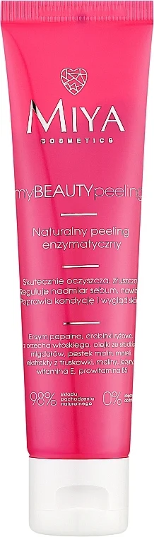 Peeling viso agli enzimi naturali