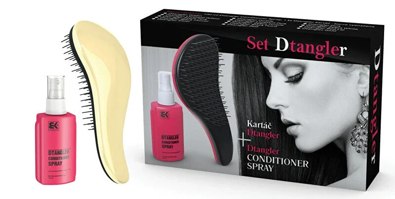 Dtangler Conditioner Spray Set Gold Set regalo