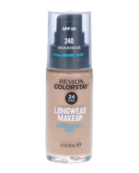 Revlon Colorstay Foundation Long Wear Makeup Normal/Dry Skin Medium Beige