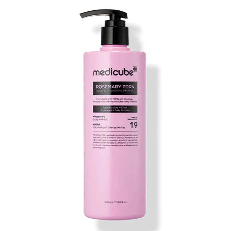 Shampoo rinfrescante e volumizzante al rosmarino PDRN 400 ml
