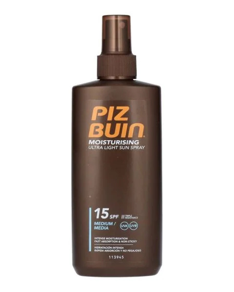 Piz Buin Moisturising Ultra Light Sun Spray SPF 15
