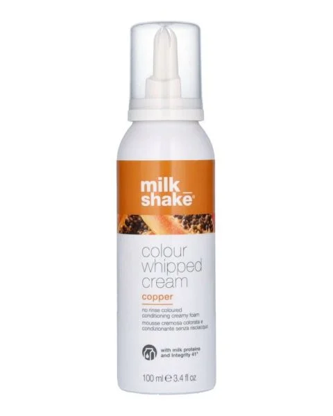 Milk Shake Colour Whipped Cream Copper