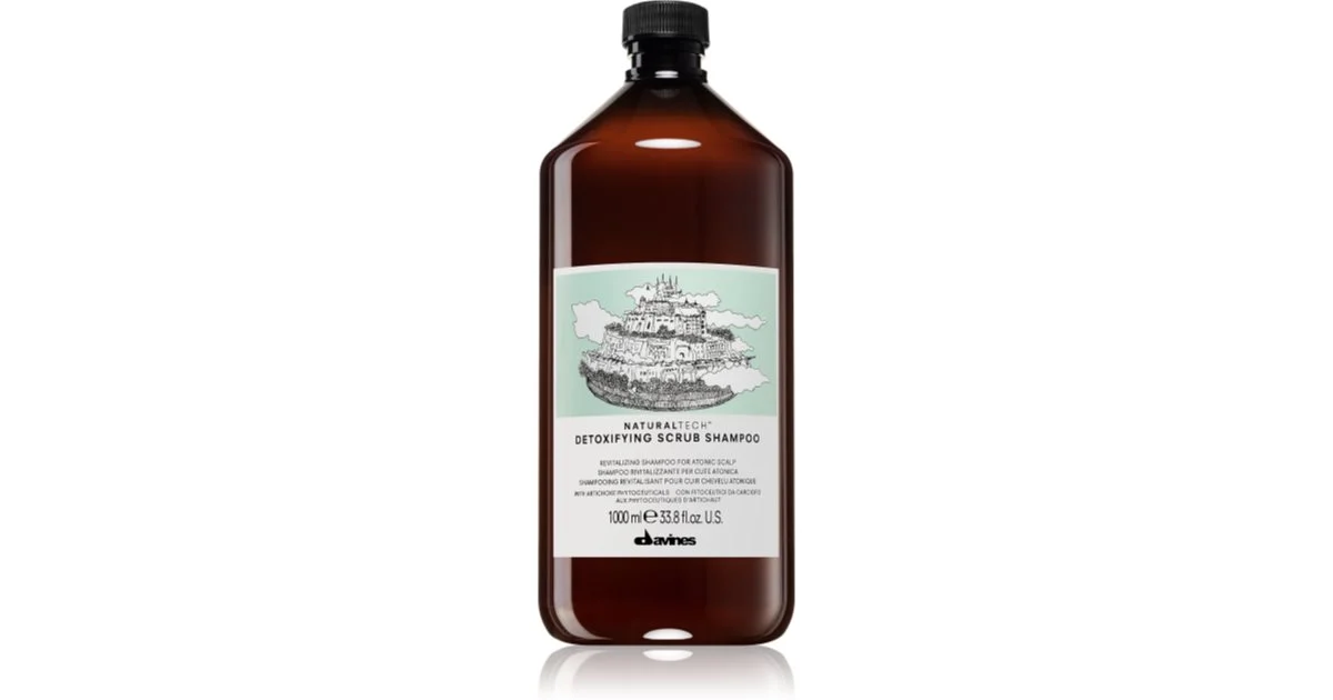 Davines Natural Tech Scrub Shampoo detox 1000 ml