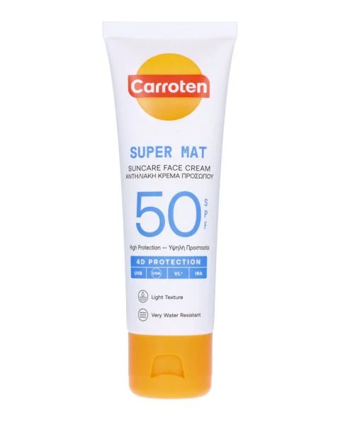 Carroten Super Mat Suncare Face Cream SPF 50