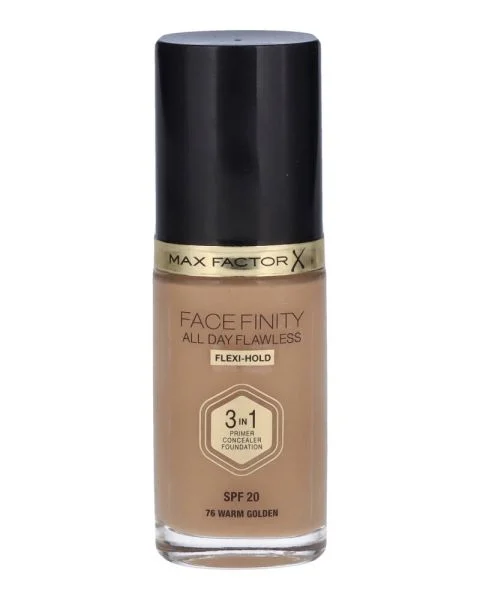 Max Factor Face Finity All Day Flawless 3-in-1 Foundation - 76 Warm Golden