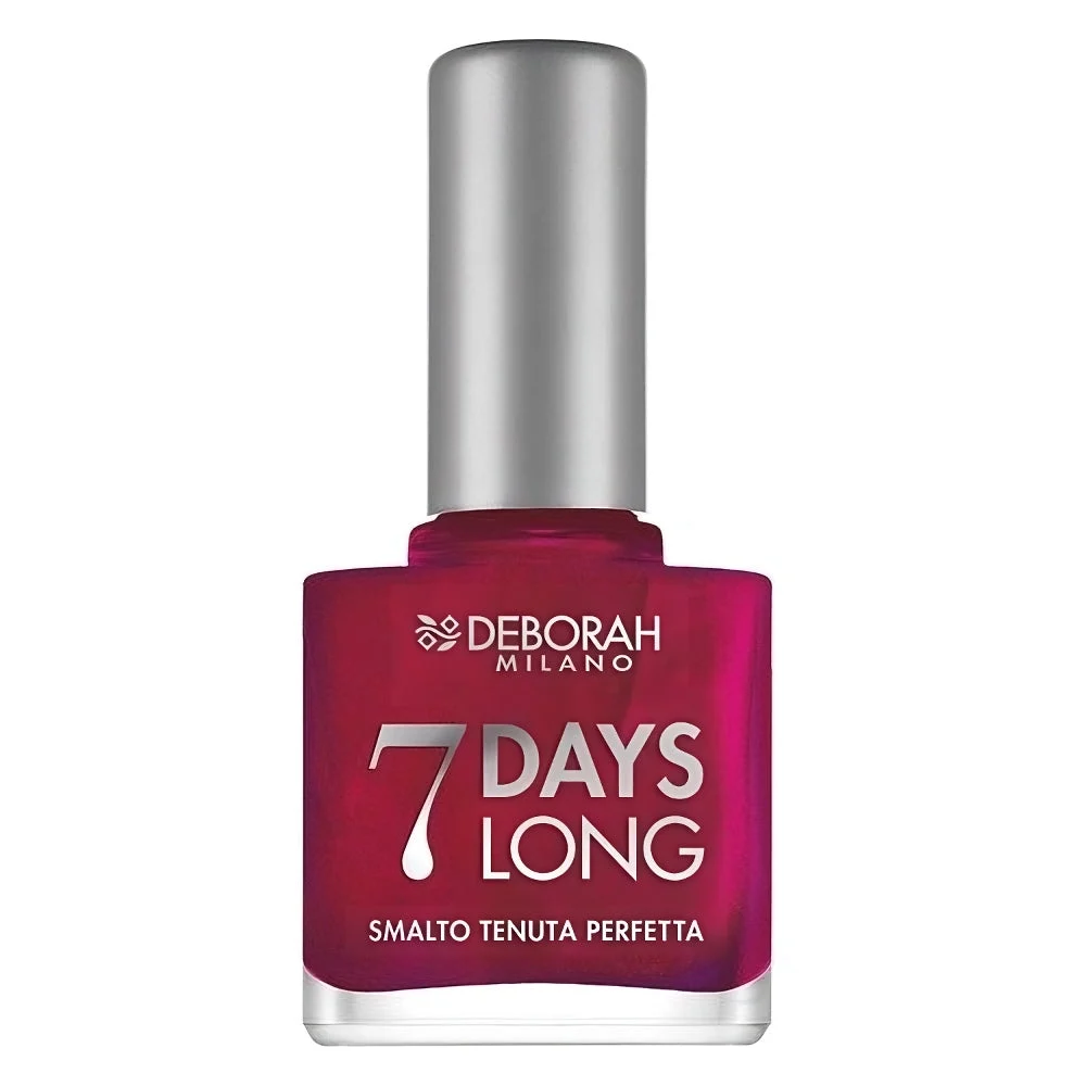 Deborah 7 Day Long Vitamine Quick-Dry Smalto per unghie EN872 Viola perlato 11 ml