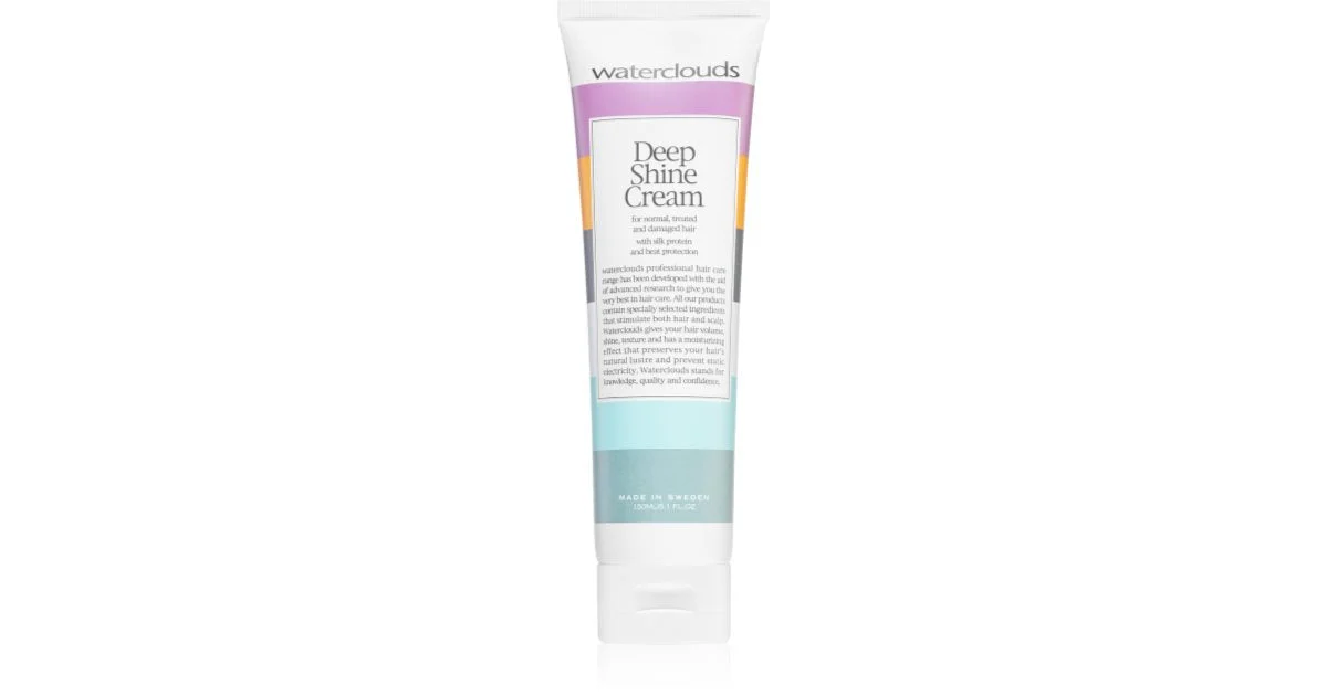 Waterclouds Deep Shine crema modellante per capelli brillanti e morbidi 150 ml