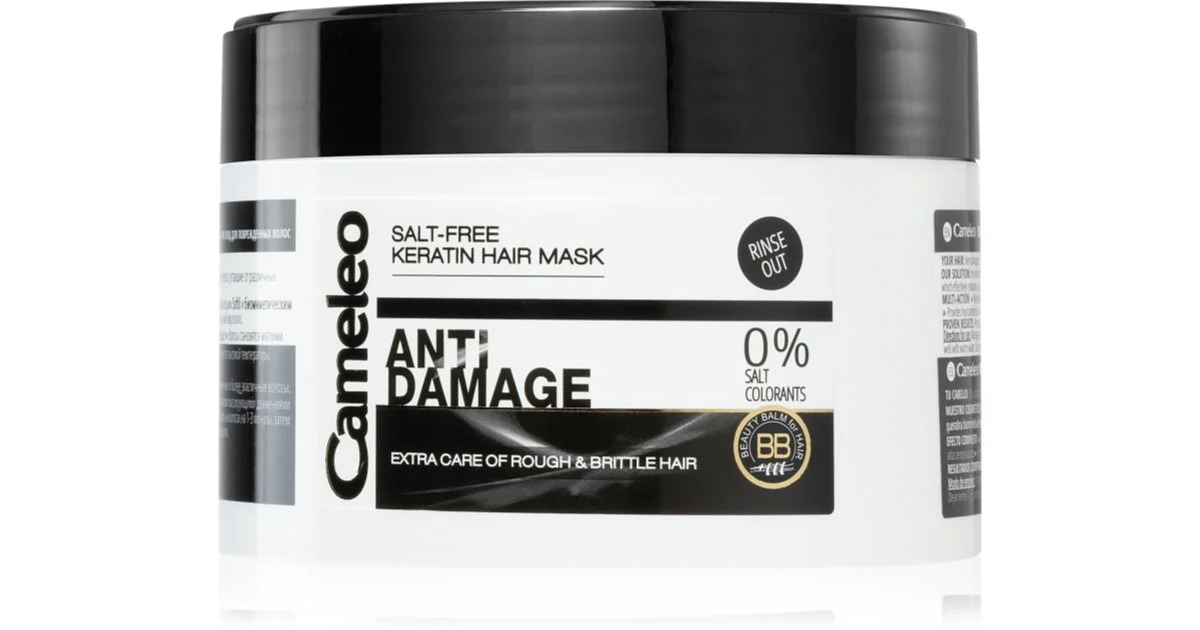 Delia Cosmetics Cameleo Bb Maschera Alla Cheratina Per Capelli Rovinati 200 Ml