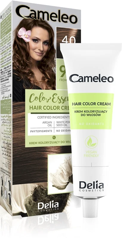 Delia Cosmetics Cameleo Color Essence tinta per capelli in tubetto colore 4.0 castano 75 g