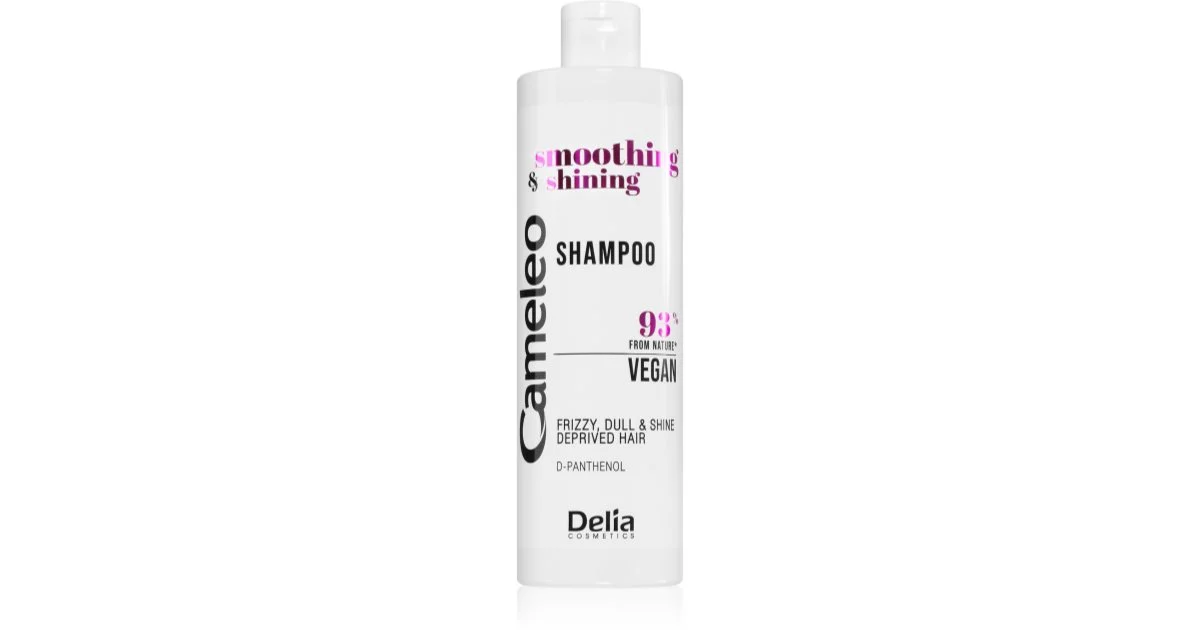 Delia Cosmetics Cameleo shampoo lisciante per capelli ribelli e crespi 400 ml
