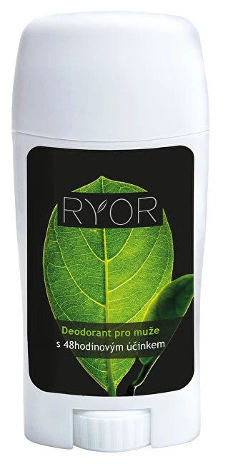Ryor Deodorante per uomini con un effetto di 48 ore di 50 ml