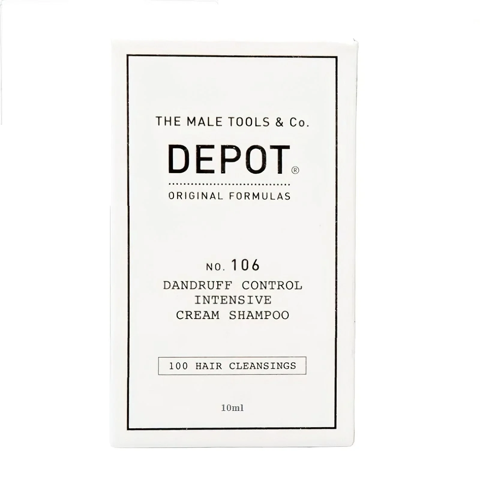 Depot 100 No. 106 Pro-vitamina B5 shampoo per capelli antiforfora 10 ml