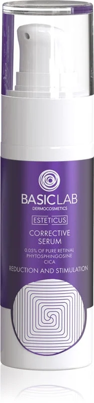 BasicLab Dermocosmetics Esteticus Siero Correttore contro le macchie della pelle 0.05% Pure Retinal 30 ml