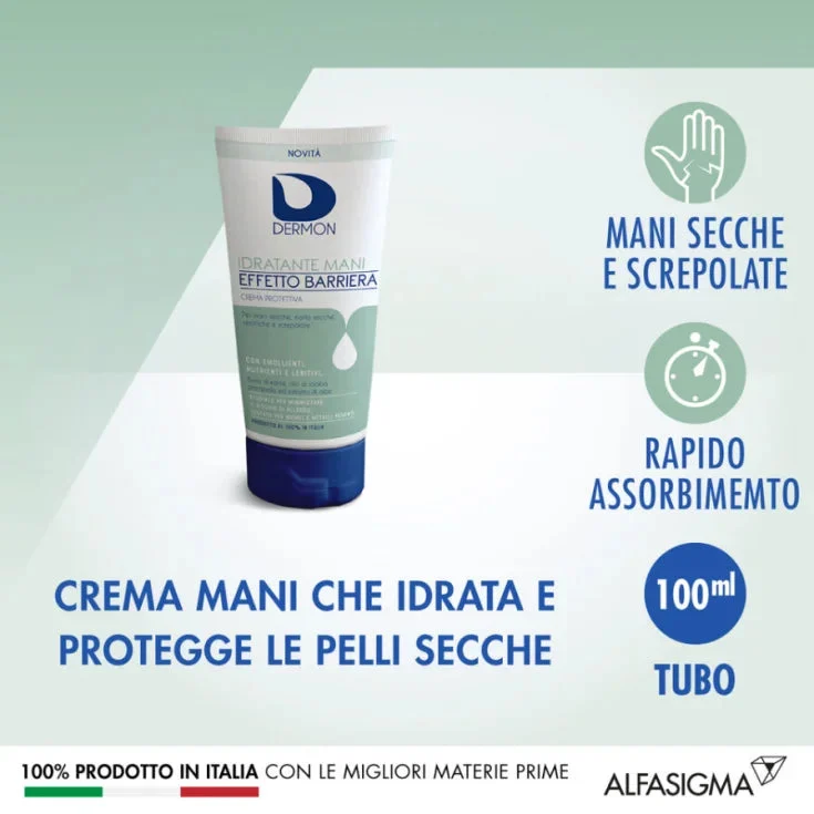 Alfasigma spa Dermon Idratante Mani Effetto Barriera 100ml