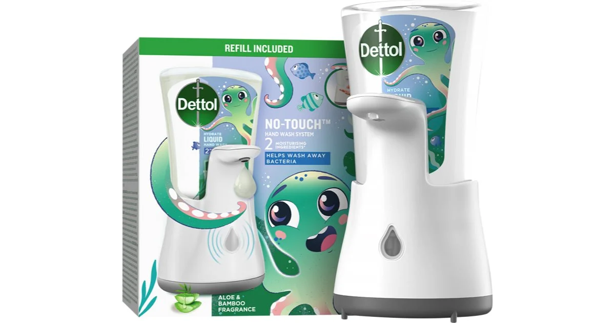 Dettol Kids No-Touch dosatore di sapone contactless 250 ml