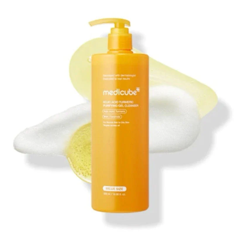 Kojic Gel detergente purificante all'acido curcuma 500 ml
