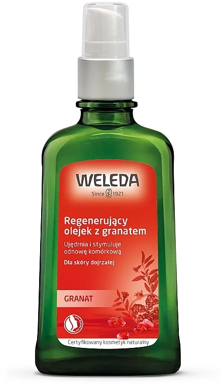 Olio rigenerante al melograno per corpo