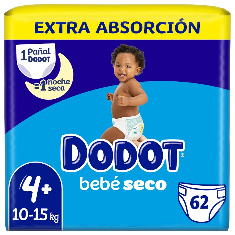 Pannolinialle unità Dodot T4 Extra 62