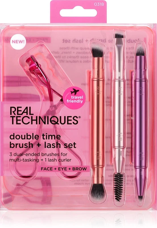 Real Techniques Double Time set di pennelli