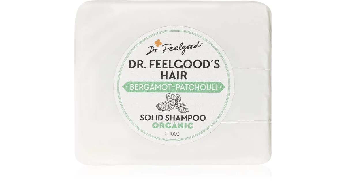 Dr. Feelgood Bergamotto-Patchouli shampoo solido organico 100 g