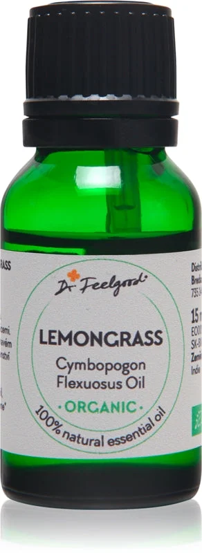 Dr. Feelgood Essential Oil Lemongrass olio essenziale profumato Lemongrass 15 ml