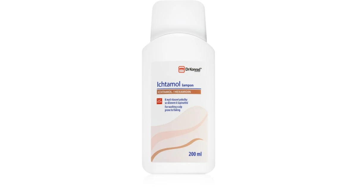 Dr. Konrad Ichtamol Shampoo Per Pelli Squamose E Irritate 200 Ml