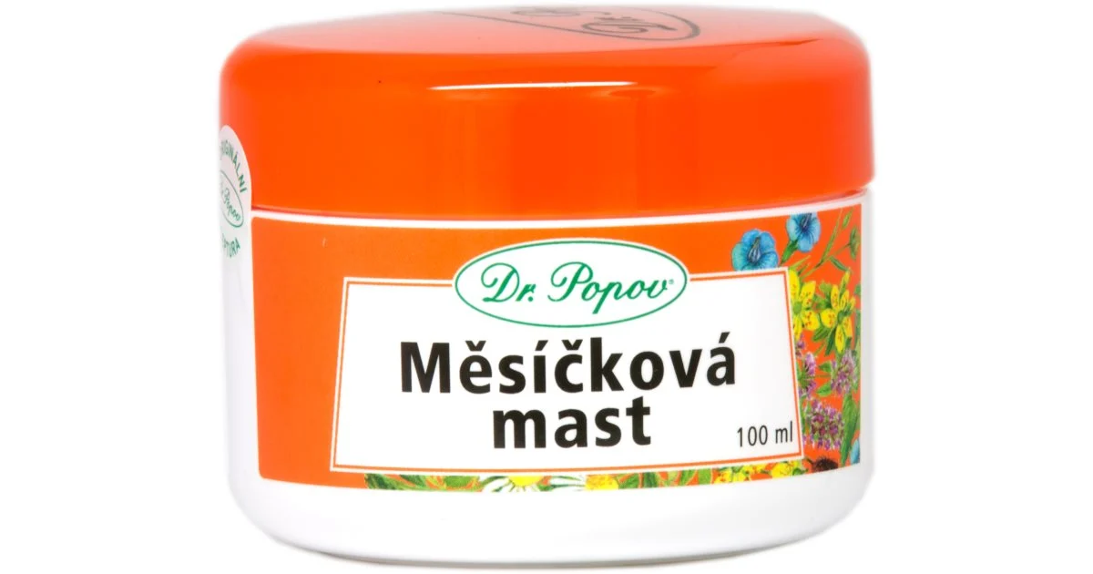 Dr. Popov Unguenti Alle Erbe Calendula Trattamento Rigenerante 100 Ml