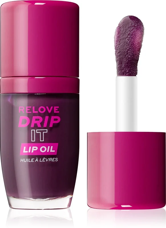 Revolution Relove Drip It olio labbra colore Mauve 5,5 ml