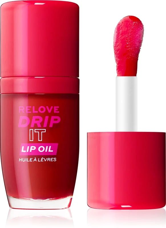 Revolution Relove Drip It olio labbra colore Cherry 5,5 ml