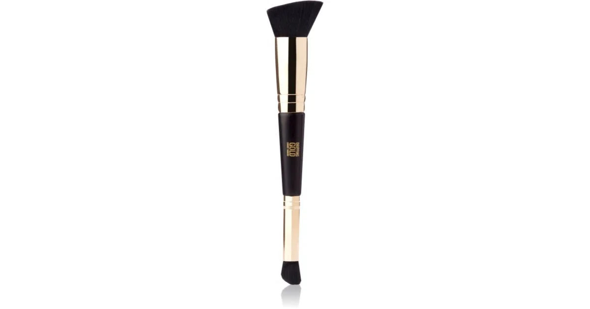 Dripping Gold Luxury Tanning Define & Sculpt pennello doppio per viso e corpo