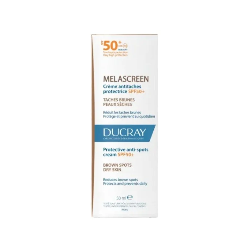 Ducray Melascreen Crema Antimacchia Protettiva SPF50+ Macchie Marroni 50ml