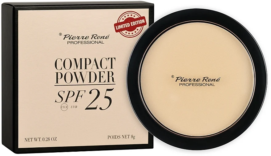 Pierre Rene Compact Powder SPF25 Limited Edition