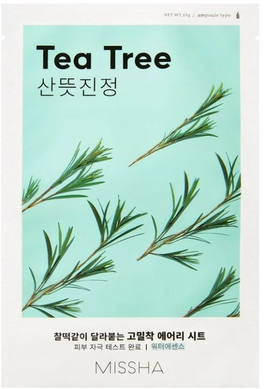 Maschera viso all'estratto di olio di melaleuca