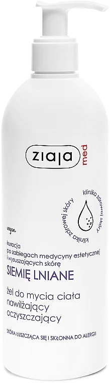 Gel doccia ai semi di lino