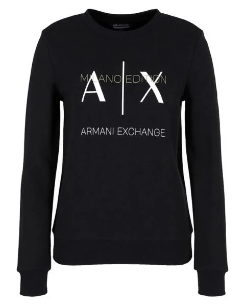 Armani Exchange Woman Sweatshirt Black M