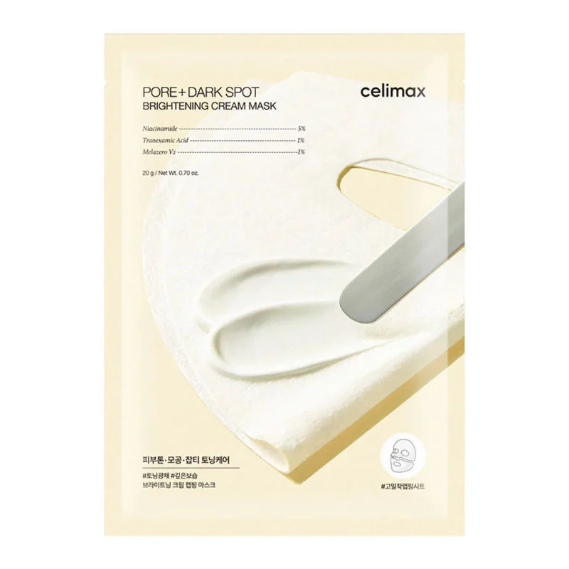 Maschera in crema schiarente per pori e macchie scure 20 g