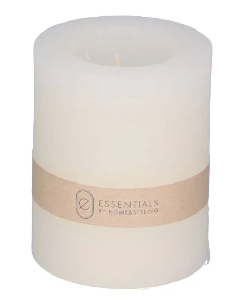 Excellent Houseware Pillar Candle White 65 x 80 mm