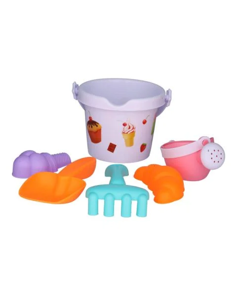 Excellent Houseware Sand Toys 6 pcs. Dessert Theme