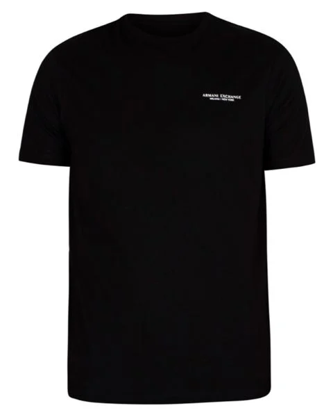 Armani Exchange Men T-Shirt Sort Str. M